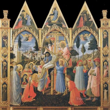 Deposition Renaissance Fra Angelico Oil Paintings